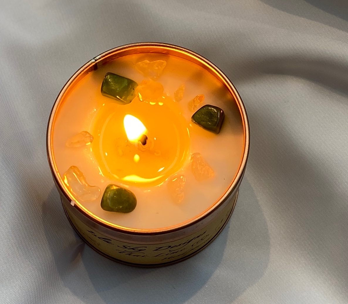 Thai Lime & Mango Crystal Soy Wax Candle